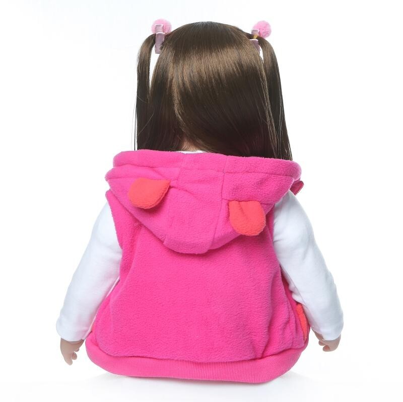 24'' Reborn Dolls Girl Soft Silicone Vinyl Life Handmade Realistic Newborn Gift