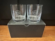 New Whiskey Drinking Glasses - Bullet Style Set of 2 - Engraved