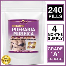 240 PILLS BIGGER BREAST GROW BUST BUTT FIRMER MALE FAST GROWTH STRONGEST NATURAL