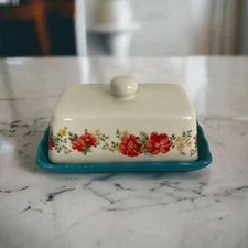 The Pioneer Woman Vintage Floral Pattern Stick Butter Dish Replacement