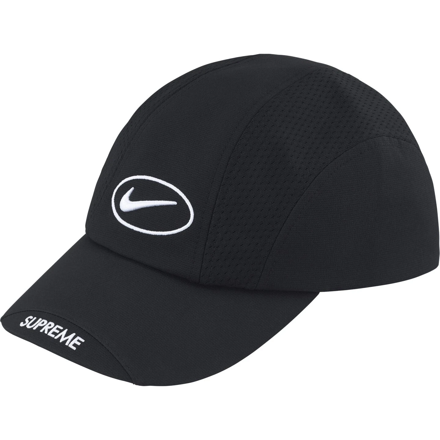 Chapeau de course Supreme/Nike noir
