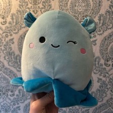 Squishmallow Blue 8" Stuffed Plush Great Shape