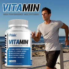 Vitamins - Multiple Vitamins and Minerals To Enhance Body Immunity and Energy