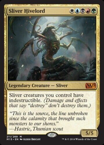 1x Sliver Hivelord - Magic 2015 - Lightly Played, English - MTG! - Picture 1 of 1