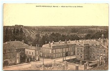 S02-4579, HOTEL DE VILLE VU DU CHATEAU, SAINTE MENEHOULD, *POSTCARD.*