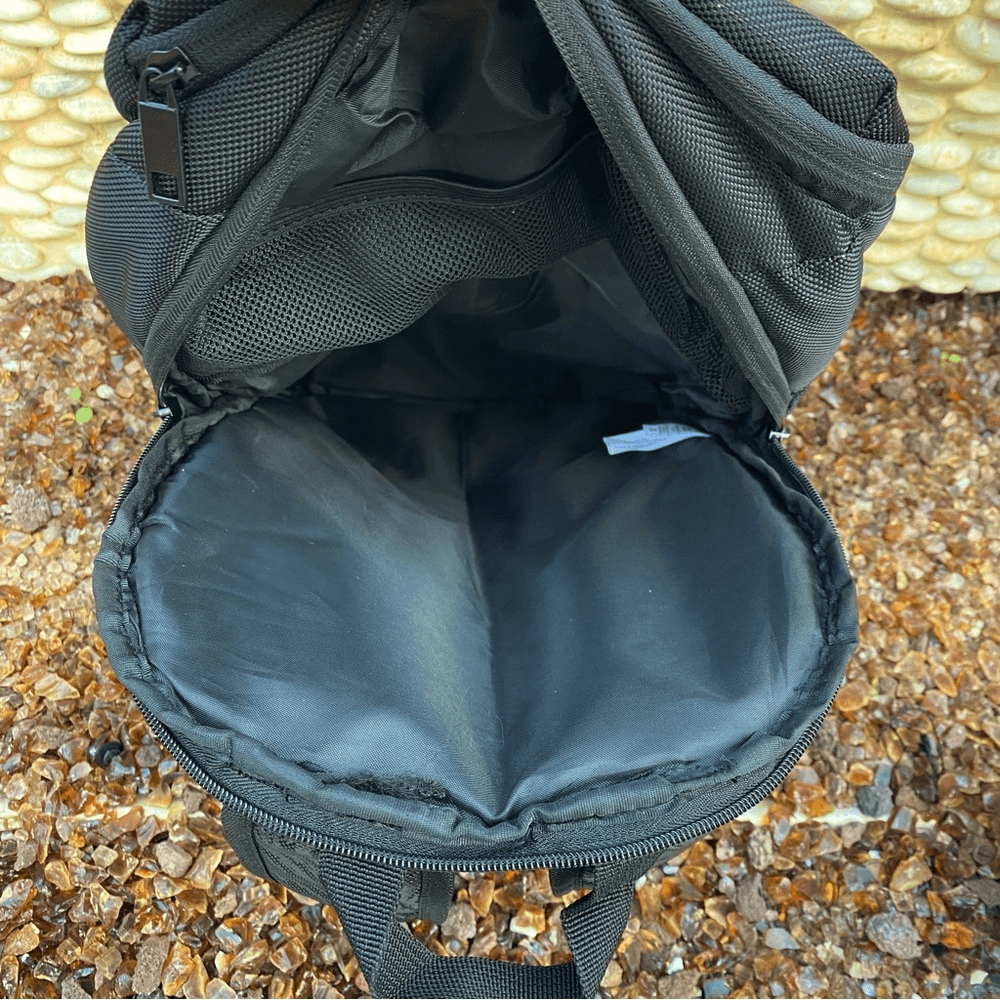 NWOT Boutique Black & Silver Backpack. Back to School Travel  display picture 1