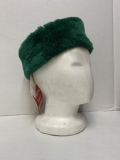 Green Sheared Beaver Headband