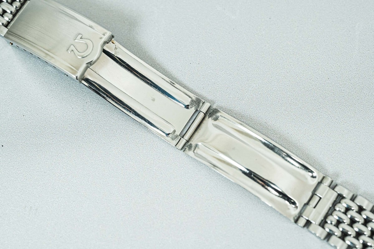 ヴィンテージオメガブレスレット OMEGA】 1969年製 オメガ 純正 セミエクステンション キャタピラブレス