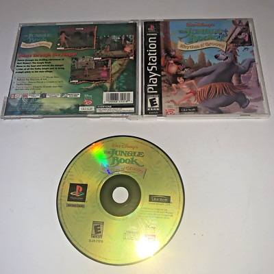 Walt Disneys The Jungle Book Rhythm n' Groove (Sony PlayStation 1, 2000) PS1 CIB