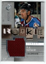 2009-10 SPx #136 T.J. Galiardi JSY RC 799 (ref 146136)