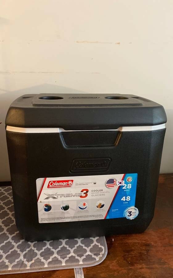coleman xtreme 3 28 quart cooler