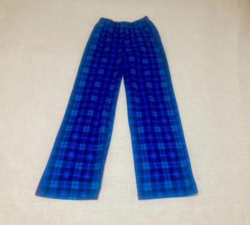 Faded Glory Boy Pajama Bottoms Flannel Size L/G (10-12) Blue Lot Of 3 - Picture 2 of 10