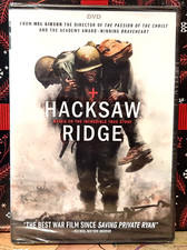 HACKSAW RIDGE DVD, 2016  BRAND NEW  SEALED  SAM WORTHINGTON  LUKE BRACEY