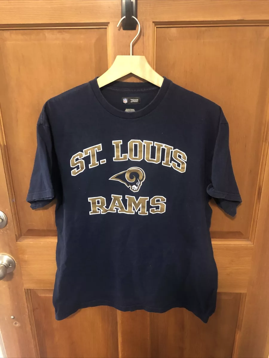 VINTAGE ST LOUIS RAMS Vintage NFL Team Apparel T-SHIRT Large