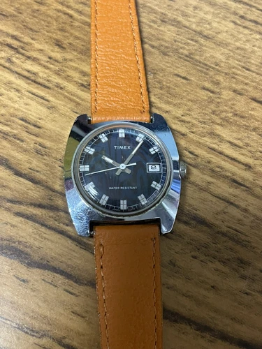 Timex zebra dial vintage rare needs service