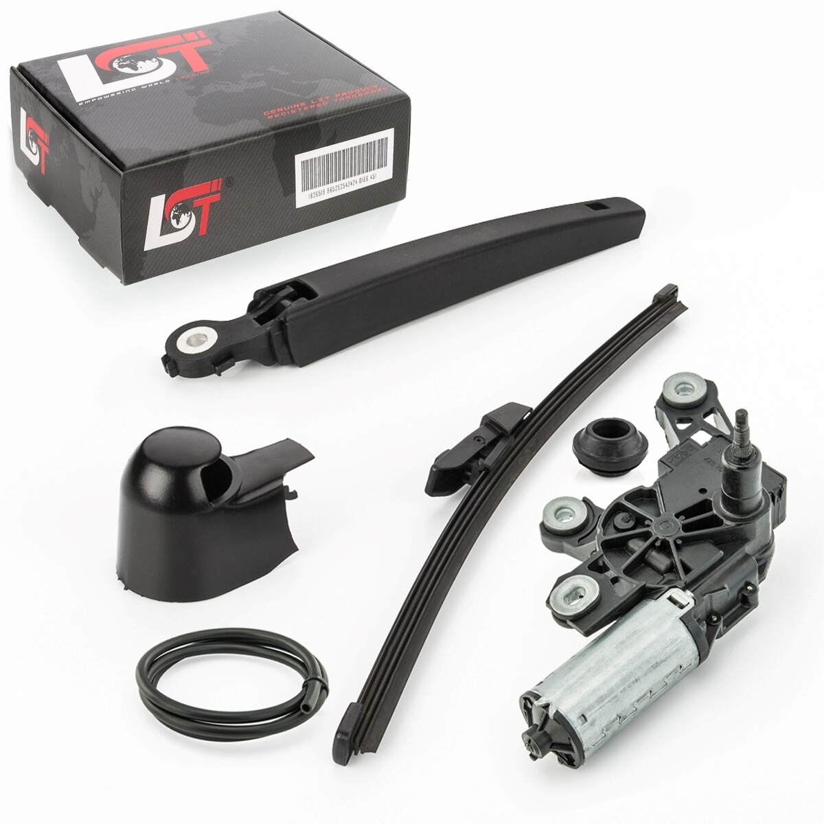 Rear Wiper Seal Set Wiper Motor Nozzle Back For VW Lupo