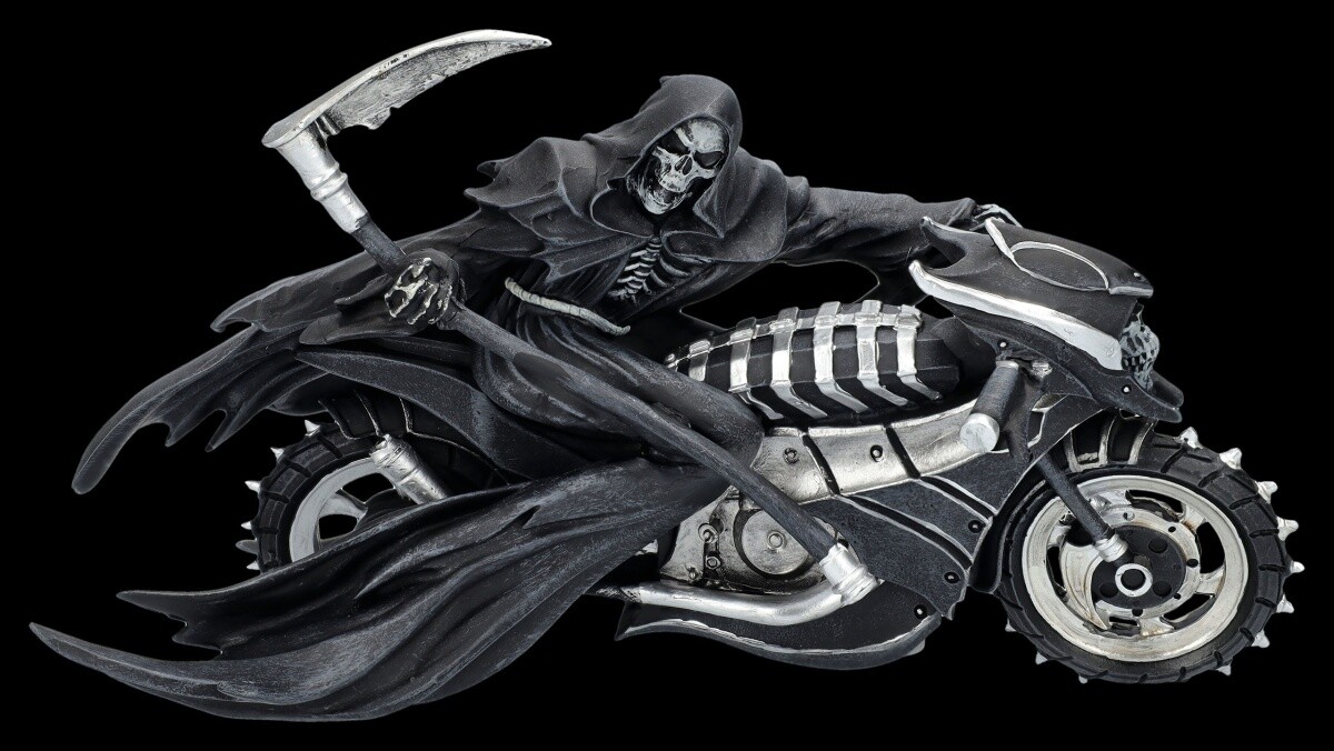 James Ryman Gothic Reaper Garden Statue Figur - Multi Color Polyresin