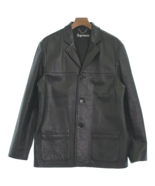 Vestes décontractées Supreme noires L 2200533076017