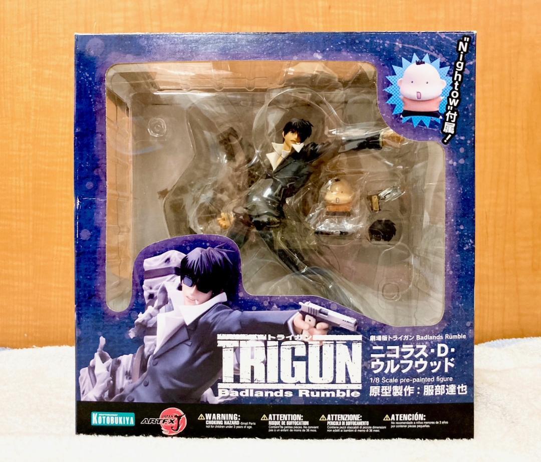 TRIGUN Nicholas D. Wolfwood Paquete Renovación PVC Figura KOTOBUKIYA 1/8 ARTFX J