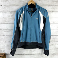 The North Face Women's Flight Series Blue/Gray Full Zip Jacket Medium