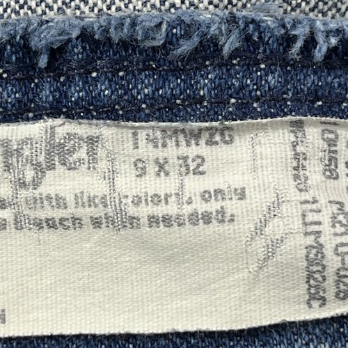 Vintage Wrangler Jeans Women 9x32 Cowboy Cut Blue 90s Western Farm Ranch Cowgirl - Picture 11 of 20