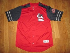Mens DYNASTY ST LOUIS CARDINALS  jersey sz L Lg vintage