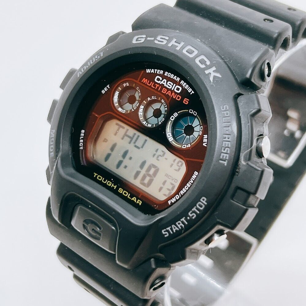 CASIO G-SHOCK GW-6900-1JF Solar Men's Watch Black Rubber CASIO G-SHOCK GW-6900-1JF Solar Men's Watch Black Rubber