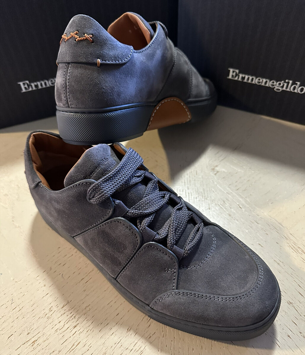 New $850 Ermenegildo Zegna Couture Suede/Leather Sneakers New $850 Ermenegildo Zegna Couture Suede/Leather Sneakers