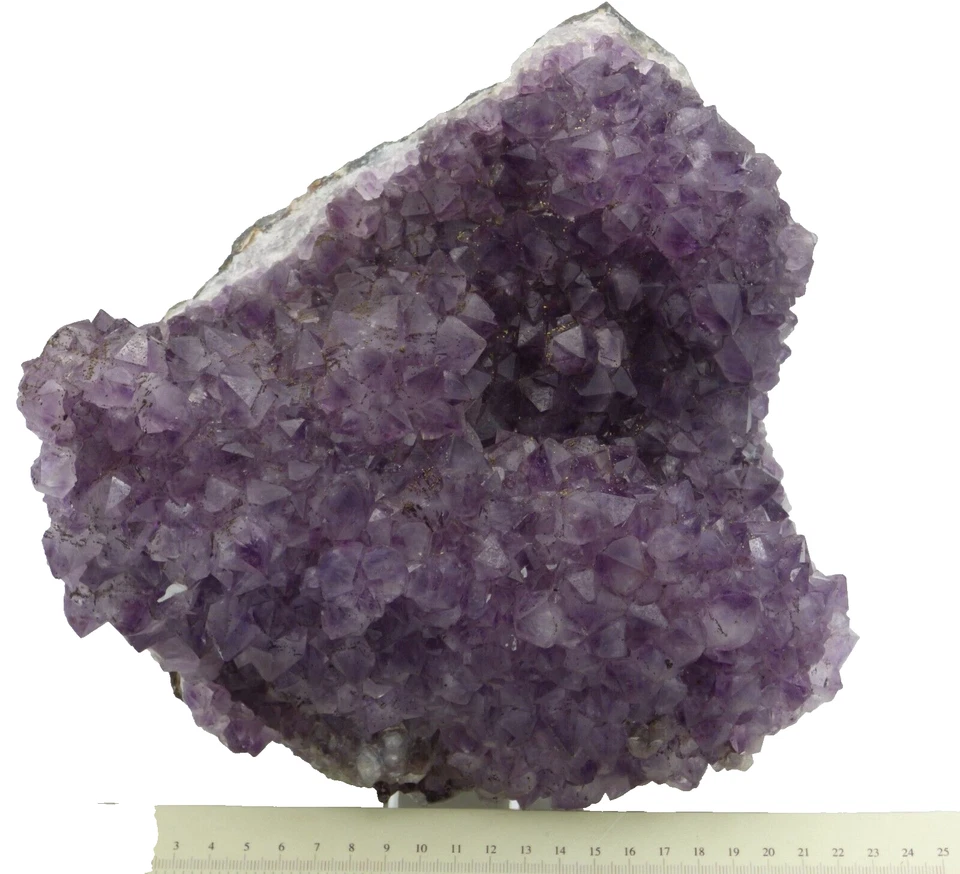 Huge Amethyst Natural Crystal Cluster Brazil Delicate Purple Gemstone 6.6 kg - Image 4 of 4