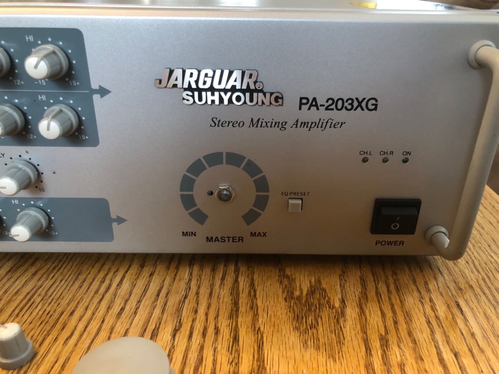JARGUAR SUHYOUNG STEREO MIXING KARAOKE AMPLIFIER PA203XG eBay