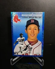 #'ed/100 💥 MASATAKA YOSHIDA RC SP 2023 Topps Chrome Platinum Blue Shimmer Prism