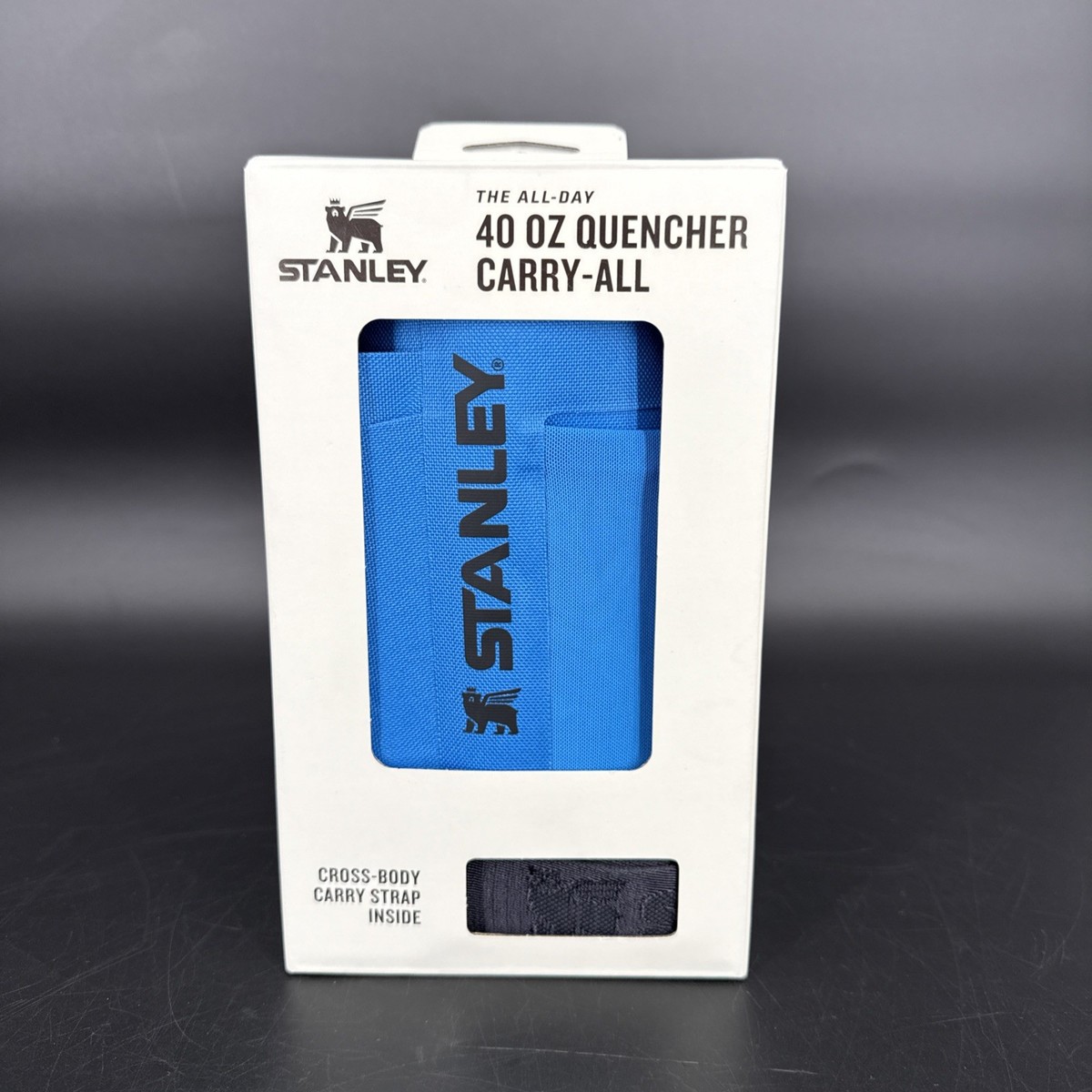 STANLEY The All Day 40 OZ Quencher Carry All Azure Blue Brand New
