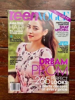 Teen Vogue Magazine April 2013 Pretty Little Liars Star Shay Mitchell Dream Prom