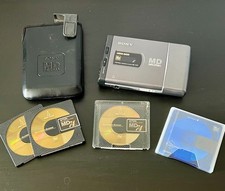 Sony MINI DISC Walkman MZ-E40 - Tested And Working Plus Discs