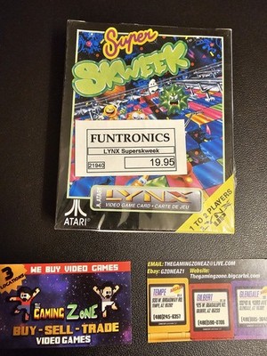 SUPER SKWEEK Atari Lynx. Brand New Sealed!!