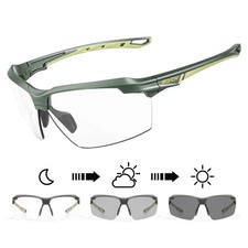 Photochromic Cycling Sunglasses MTB Glasses Road Bicycle Riding UV400 Goggle UK