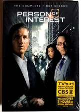 Person of Interest: Season One DVD 6-Disc Set - 2012, Warner Bros./CBS - NEW