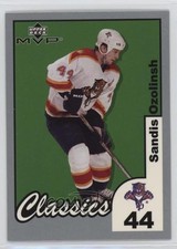 2002-03 Upper Deck MVP Classics Sandis Ozolinsh #80 n1u