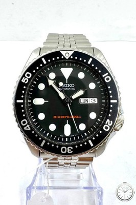 Seiko Scuba SKX007 Diver Automatik 42mm Stahl 7S26 200m Full Set Uhr