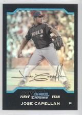 2004 Bowman Draft Chrome Refractor Jose Capellan #BDP146 0c2