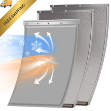 3-Flap Large Dog Door Replacement Flap with Screws, Compatible Large, 3-flap