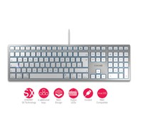 Cherry Kc 6000 Slim For Mac - Tastatur - Usb