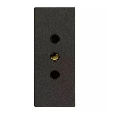 P11-Steckdose Vimar Line 2P+E 10A-schwarz- 30201.G