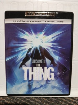John Carpenter's The Thing (4K UHD + Blu-ray, NO DIGITAL, 1982, Kurt Russell)