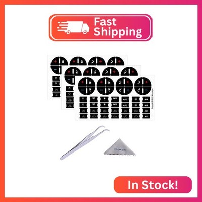 Wisdompro 3 Pack AC Dash Button Repair Kit for Fixing Ruined Faded A/C Control B
