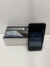 iPhone 4 Never Used MD439LL/A Black 8GB Original Box And Accessories