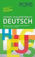 PONS Großes Schulwörterbuch Deutsch: Das Rechtschreib- u... | Buch | Zustand gut