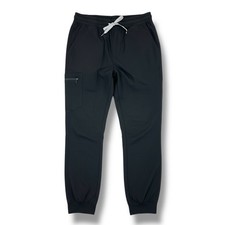 FIGS Womens Black Zamora Jogger Scrub Pants XL Doctor Nurse Stretch Medical New