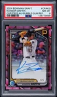 2024 Bowman Draft Konnor Griffin Bubble Gum Auto  /1/5 PSA 8 📈 FIRST ON PRINT