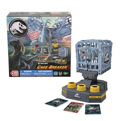 EPOCH Games Jurassic World Cage Breaker - Action-Packed Tabletop Multi 